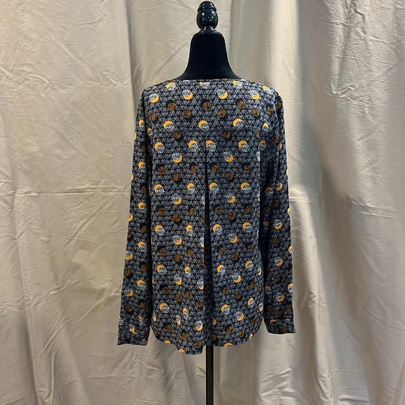 CAbi Women's Blouse in Black and Yellow - Picture 2 of 4